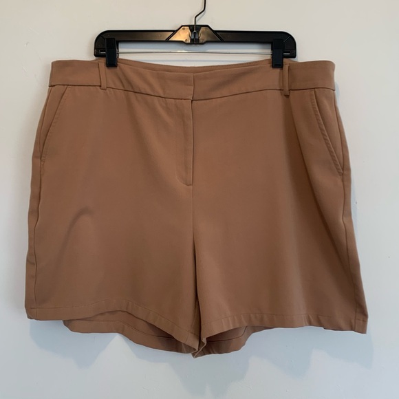 Lane Bryant Pants - Lane Bryant Brown Soft Knit 5” Shorts